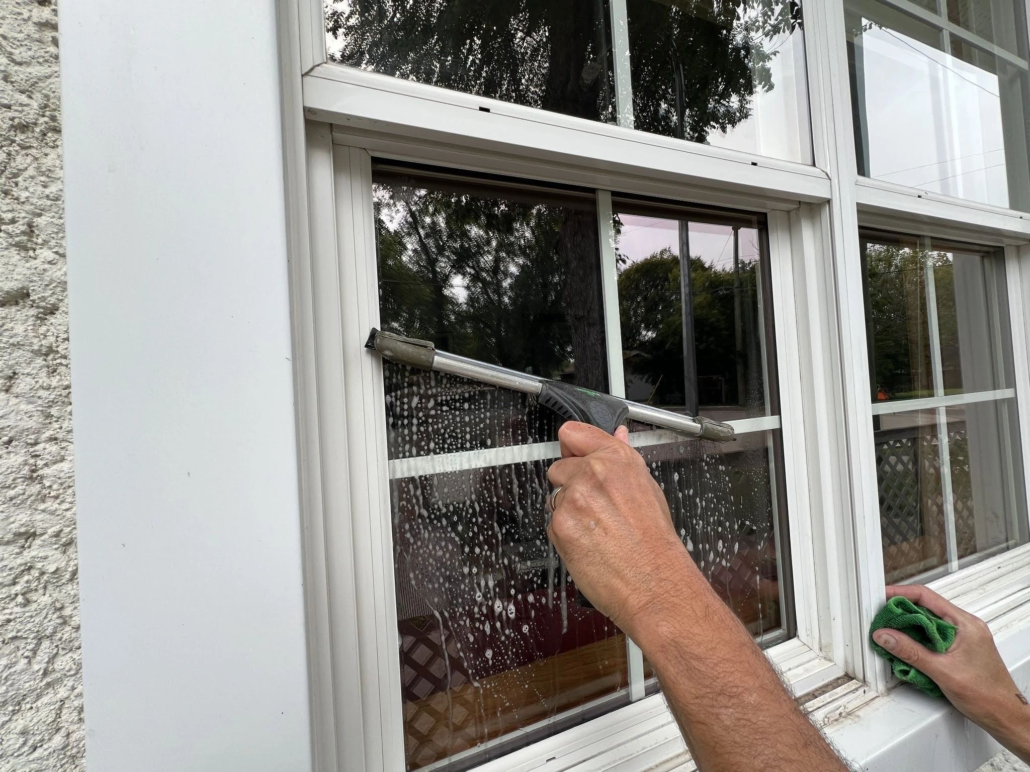 Interior window cleaning service in Winston-Salem, NC